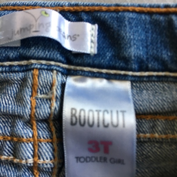 Jumping Beans Girl Bootcut 3T Jeans - Picture 5 of 6